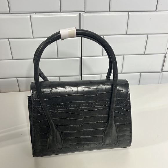 Zara mock croc double strap city bag - Picture 6 of 15